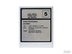 Hanimex Radofin Air/Sea Attack Game Cartridge