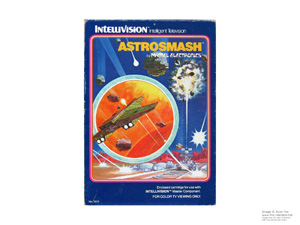 Box for Intellivision Astrosmash Box for Intellivision Astrosmash
