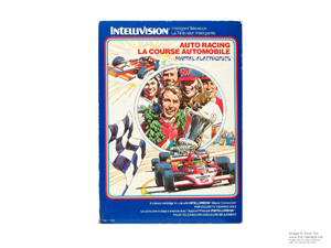 Box for Intellivision Auto Racing