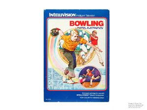 Box for Intellivision Bowling Box for Intellivision Bowling