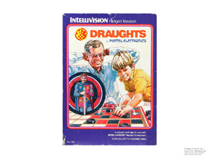 Box for Intellivision Checkers Draughts Box for Intellivision Checkers Draughts