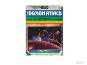 Box for Intellivision Demon Attack Box for Intellivision Demon Attack