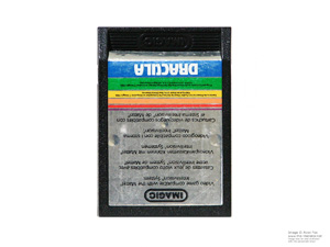 Intellivision Dracula Text Only Label Game Cartridge Intellivision Dracula Text Only Label Game Cartridge