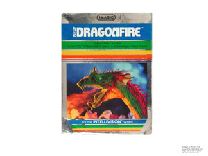 Box for Intellivision Dragonfire Box for Intellivision Dragonfire