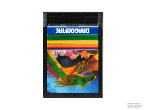 Intellivision Dragonfire Game Cartridge