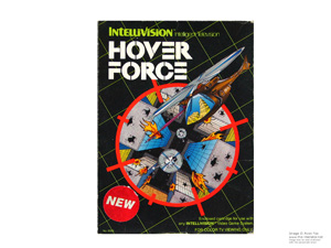 Box for Intellivision Hover Force Box for Intellivision Hover Force