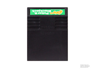 Intellivision Las Vegas Poker and Blackjack Game Cartridge