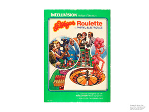 Box for Intellivision Las Vegas Roulette Box for Intellivision Las Vegas Roulette