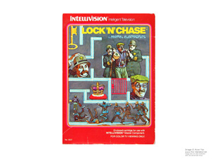 Box for Intellivision Lock 'N' Chase Box for Intellivision Lock 'N' Chase