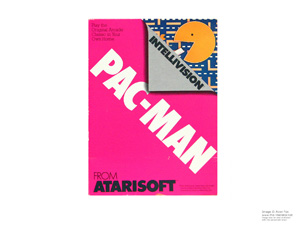 Box for Intellivision Pac-Man Box for Intellivision Pac-Man