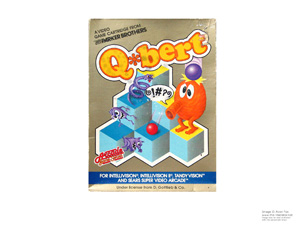 Box for Intellivision Q-Bert Box for Intellivision Q-Bert