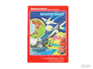 Box for Intellivision Sharp Shot Box for Intellivision Sharp Shot