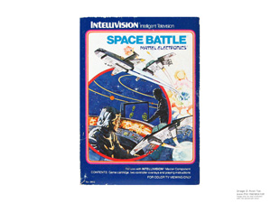 Box for Intellivision Space Battle Box for Intellivision Space Battle