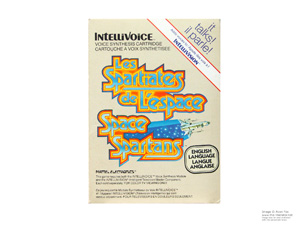 Box for Intellivision Space Spartans Box for Intellivision Space Spartans