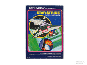 Box for Intellivision Star Strike Box for Intellivision Star Strike