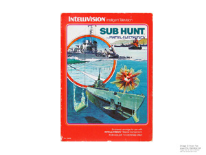 Box for Intellivision Sub Hunt Box for Intellivision Sub Hunt