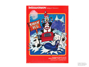 Box for Intellivision Thin Ice Box for Intellivision Thin Ice