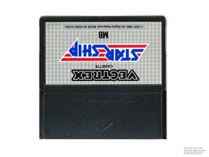 Vectrex Star Trek / Star Ship Game Cartridge