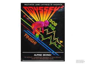 Magnavox Odyssey 2 Alipine Skiing Box Magnavox Odyssey 2 Alipine Skiing Box