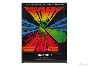Magnavox Odyssey 2 Baseball Box Magnavox Odyssey 2 Baseball Box