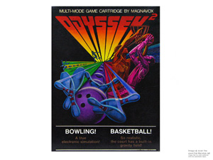 Magnavox Odyssey 2 Bowling / Basketball Box Magnavox Odyssey 2 Bowling / Basketball Box