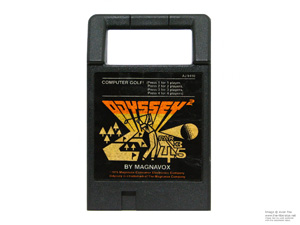 Magnavox Odyssey 2 Computer Golf Game Cartridge