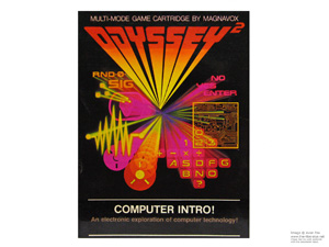 Magnavox Odyssey 2 Computer Intro Box Magnavox Odyssey 2 Computer Intro Box