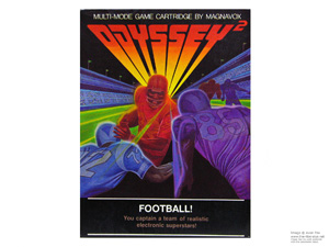Magnavox Odyssey 2 Football Box Magnavox Odyssey 2 Football Box