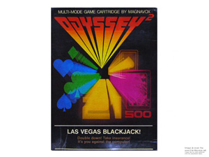 Magnavox Odyssey 2 Las Vegas Blackjack Box Magnavox Odyssey 2 Las Vegas Blackjack Box
