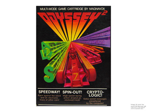 Magnavox Odyssey 2 Speedway / Spin-Out / Crypto-Logic Box Magnavox Odyssey 2 Speedway / Spin-Out / Crypto-Logic Box