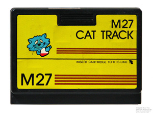 Sheen 2001 Video Centre Cat Track Game Cartridge