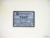 Commodore 64C Serial Number