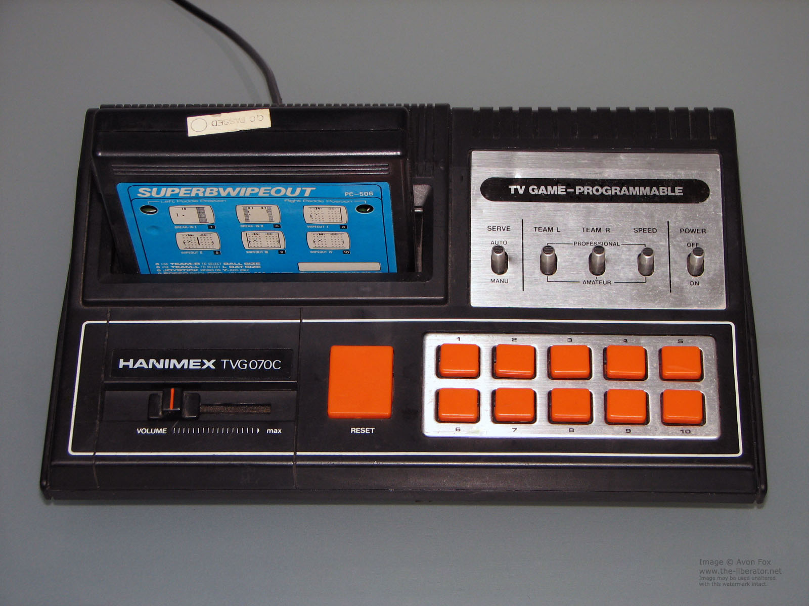 hanimex console