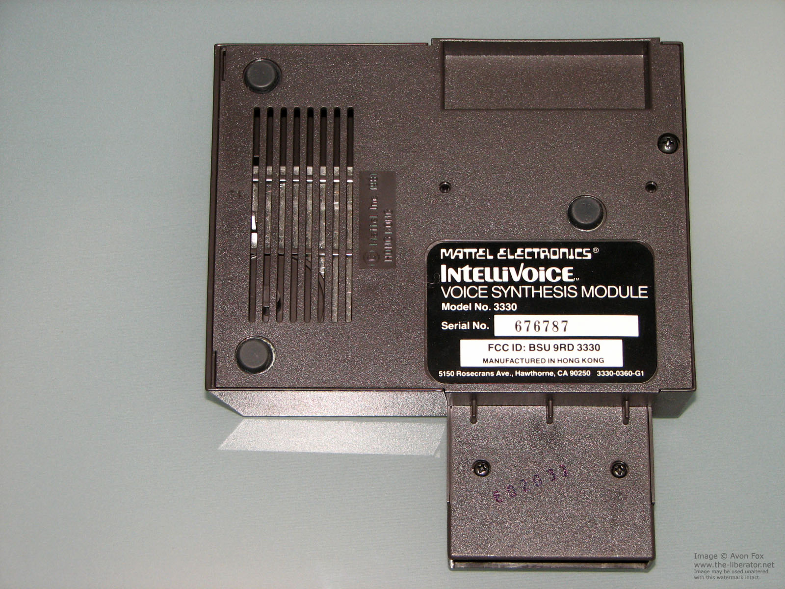 Intellivision-IntelliVoice-Voice-Synthes