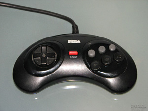 SEGA Mega Drive II Six Button Controller