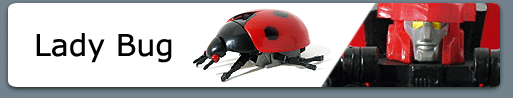 Lady Bug Insectbot Button