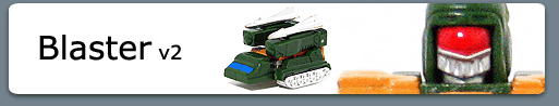 Gobots Blaster Green Version Button