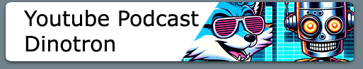 Dinotron Podcast Button