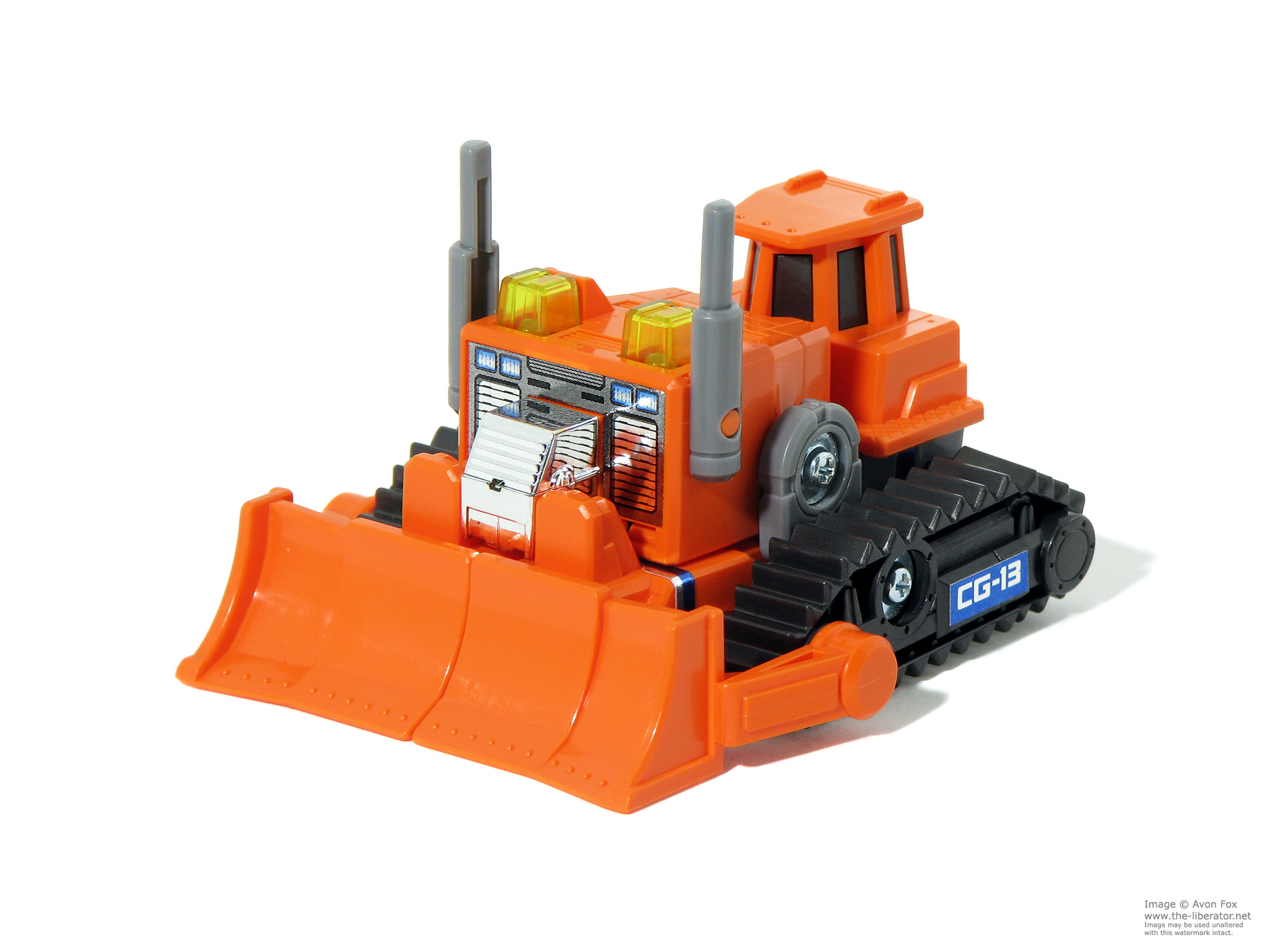 Dozer CG from CG Robo by Bandai
