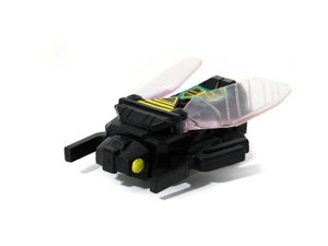 Galactic Creeper Bug Bots Buddy L Black in Insect Mode