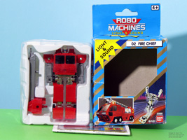 Fire Chief RM-02 Robo Machines in Box