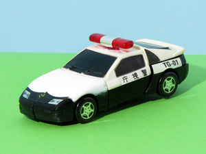 Patroling TG-01 CG Robo Bootleg in Police Car Mode