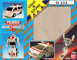 Box for SOS Robo Machine RM-03 Light and Sound