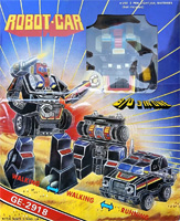 Robot Car GE-2918 Daijim Bootleg in Box