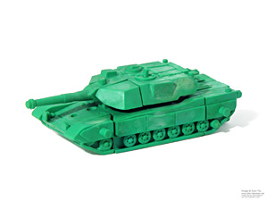 Block Tank The Blockman by JAM in Military Tank Mode