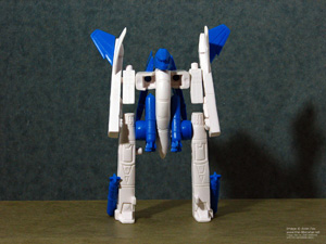 Convertors Flexibot Blue Angel with Blue Wings in Robot Mode