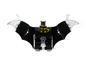 Bat Robot Robat Convertors Bootleg in Black Bat Mode