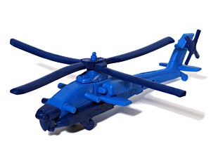 Convertors Flexibot Roto with Dark Blue Rotors in Helicopter Mode