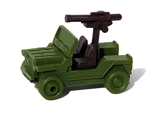 Convertors Flexibot Sly with Brown Chest in Army Jeep Mode