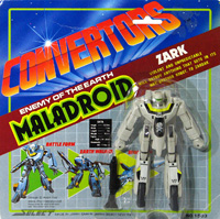 Convertors Maladroid White Zark on Card